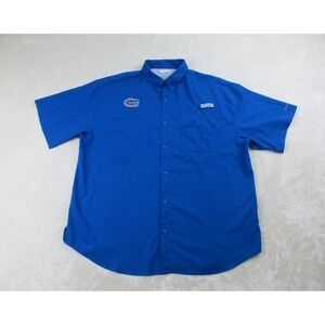 Florida Gators Shirt Mens Extra Large Blue UF Football Columbia NCAA*